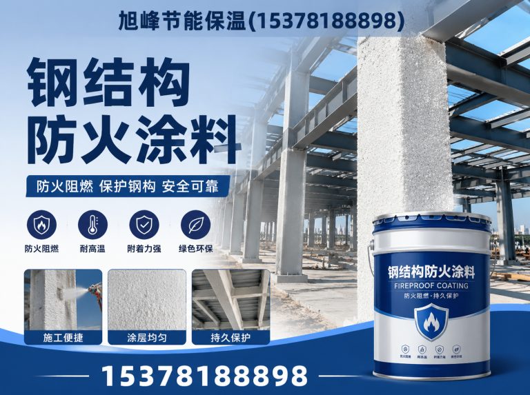 双流区钢结构防火涂料展示图